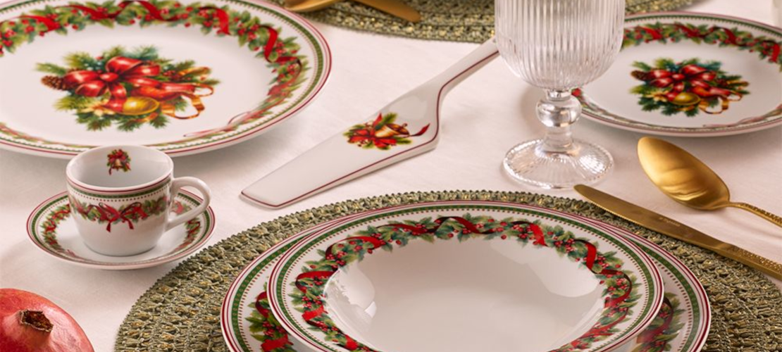 Christmas Eve vianocna porcelanova kolekcia vianocne stolovanie